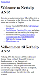 Mobile Screenshot of nethelp.no
