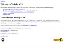 Tablet Screenshot of nethelp.no